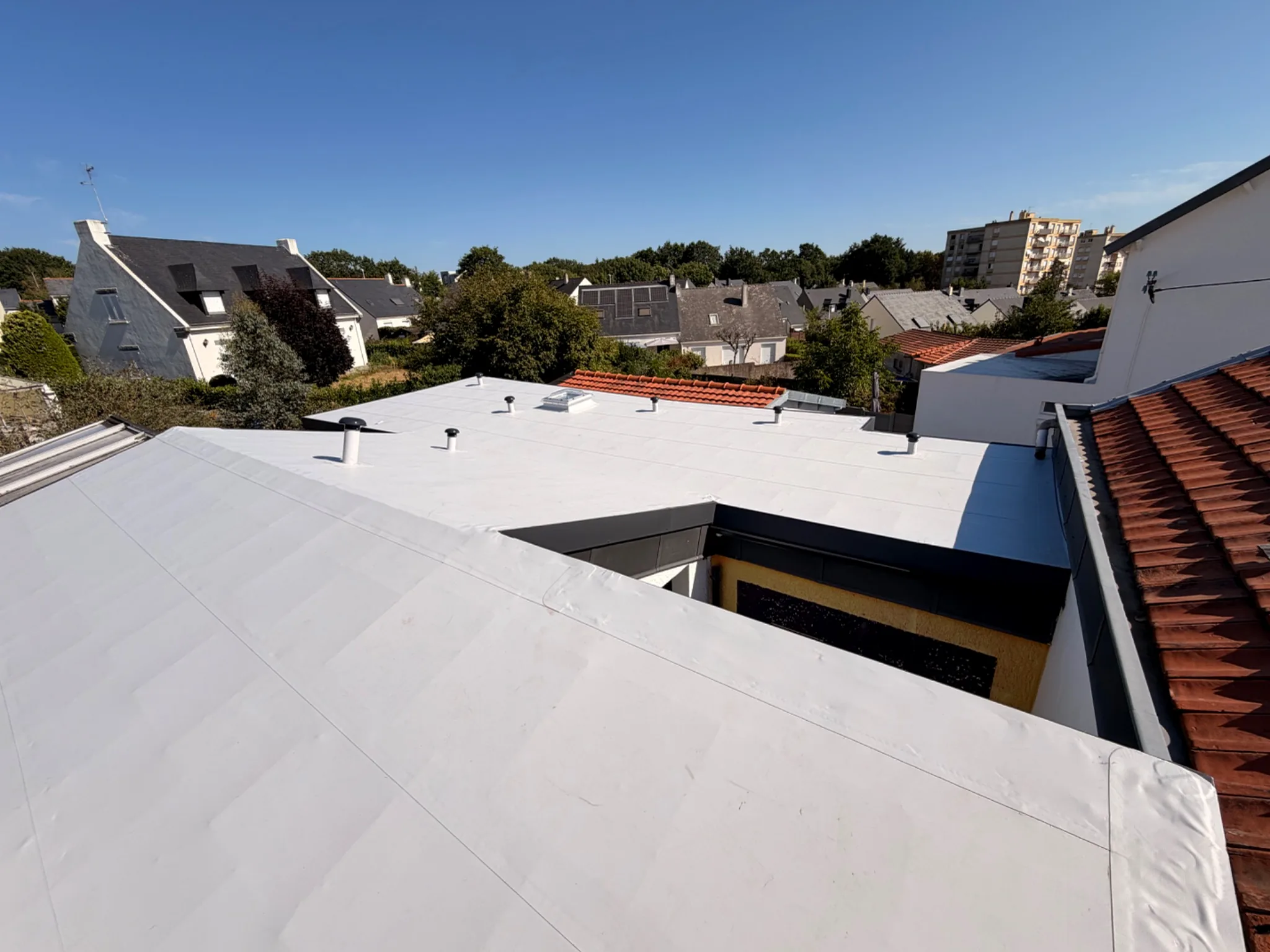 Vue panoramique de la rénovation terminée
